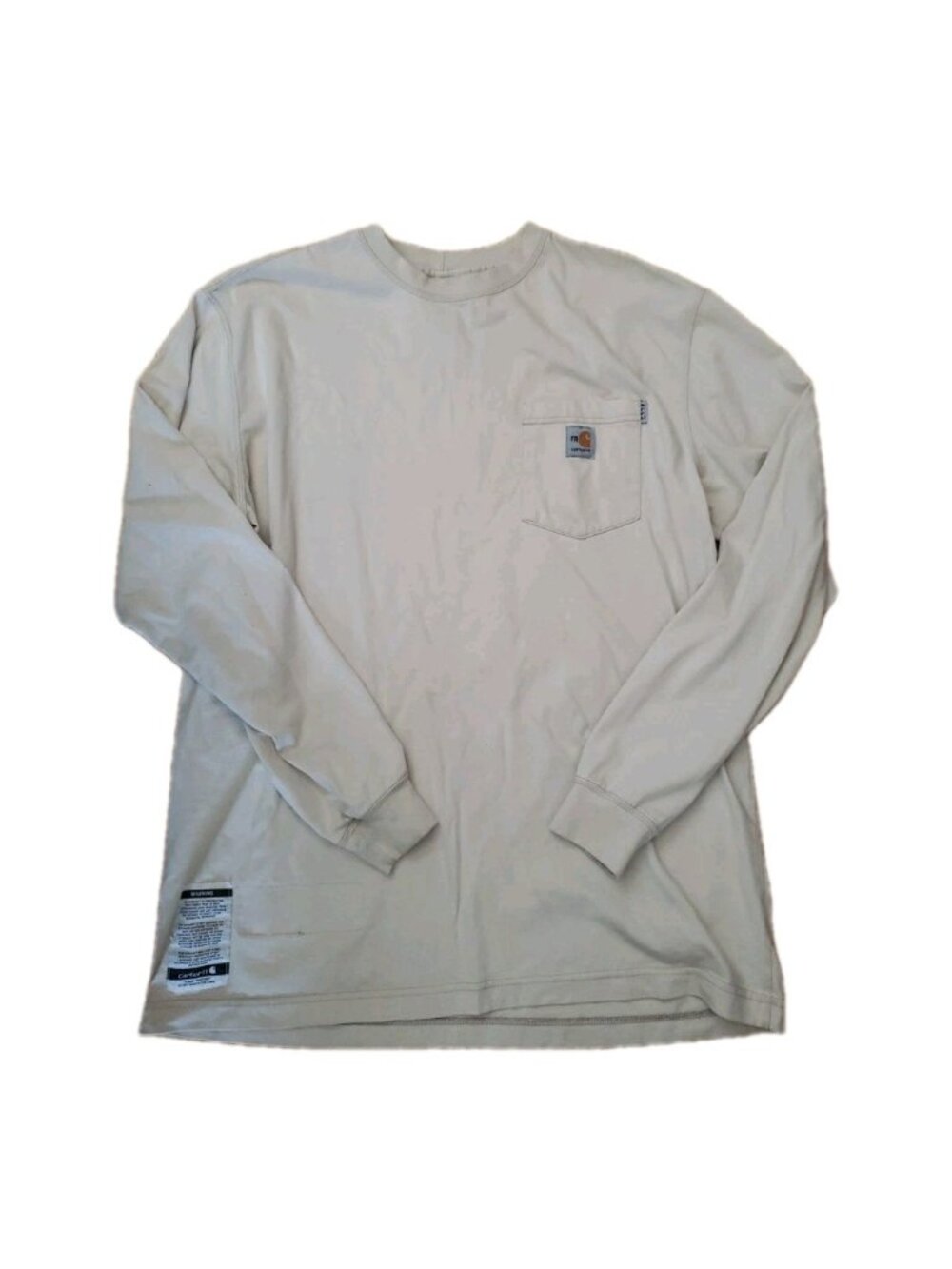 Carhartt Work Shirt FR Flame Resistant Force Sweatshirt 2112 HRC 2 Long Sleeve L